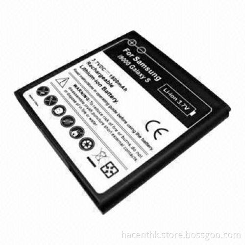 Li-ion Battery for Samsung Galaxy S1 i9000, 3.7V/1,500mAh